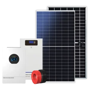 15KW Hybrid Solar System Off Grid 25000W Power Station PV Module Racking System Complete Kit