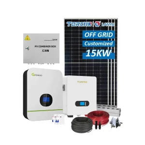 15Kw Hybrid Solar Energy System 10Kw 20kw Complete Kit Off Grid Solar Panels with Inverter Battery Power Set for Home