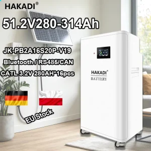 15kWh 16kWh 51.2V 280AH 314Ah Lifepo4 Battery Lithium Home energy Storage System for Inverter 48V Pack