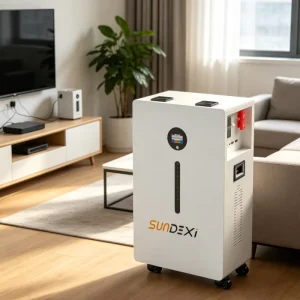 15kWh 51.2V 314Ah Wall-Mounted LiFePO4 Battery Hybrid Grid CAN Communication IP54 Protection
