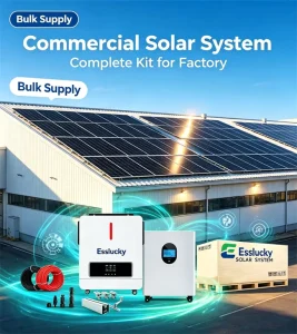 太阳能电池板套件离网式15kw 10kw 5kw磷酸铁锂电池太阳能系统套装太阳能系统离网式太阳能系统全套