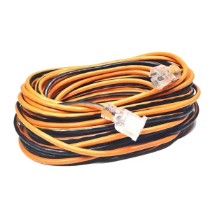 16 3 100ft SJTW CETL CUL Certified Power Retractable Outdoor Electrical Extension Cord 125V Heavy Duty Waterproof Multi Socket
