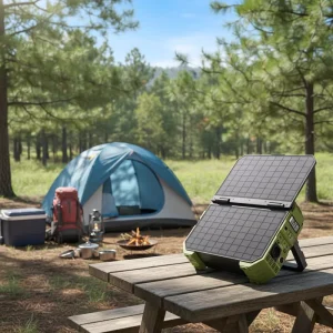 1600W Portable Solar Generator 1024Wh LiFePO4 Battery Pure Sine Wave MPPT Jump Starter Car Solar Panel