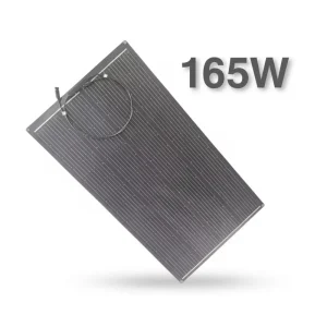 165W Mono Hetero-junction Flexible Solar Panel 150W-170W 33.6V 17V 160W-165W Solar Panel for Off-Grid System Power
