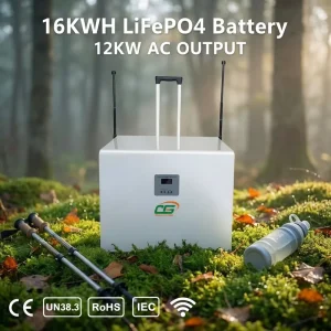 16KWh All in One 48V 3600W 5000W 6000W 12000W Portable Power Station LiFePO4 Battery Solar Generator for Fridge