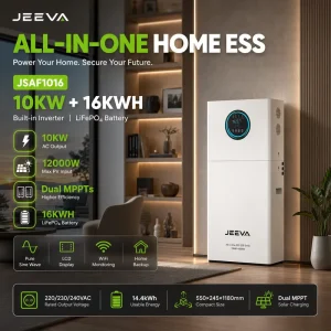 16kWh 10kW All in One Energy Storage System with Dual MPPT Solar Input Factory