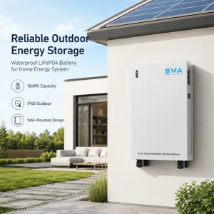 16kWh 20kWh 32kWh Solar Battery Wheel 51.2V 314Ah LiFePO4 IP65 CAN Hybrid Grid Home Energy Storage System Mobile