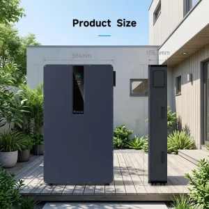16kWh 51.2V 10-20kW Home Energy Storage LiFePO4 IP65 Hybrid Grid CAN Wall-Mounted Solar Power Station