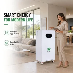 16kWh 51.2V 314Ah LiFePO4 Floor Standing Battery Pack Mobile Solar Lithium LFP Battery for Home Energy Storage System