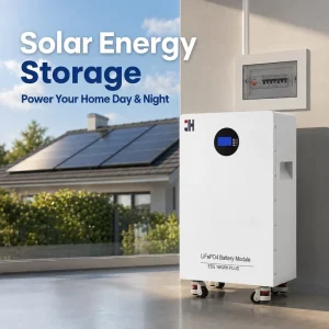 16kWh Home Solar Battery LiFePO4 Energy Storage System for Residential Backup Power