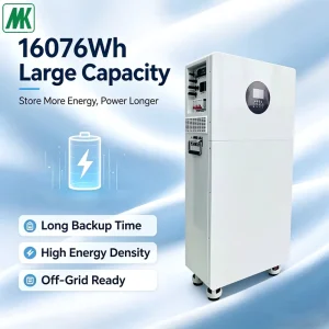 16kWh Household Energy Storage All-in-One Unit for Air Conditioning with 6300W Hybrid Inverter