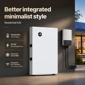 16kWh LiFePO4 51.2V 314Ah Split Residential Energy Storage System with CAN Communication