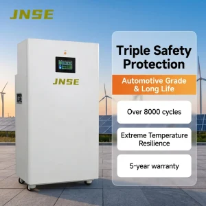 16kWh LiFePO4 Split Home Battery Solar Storage System with Aerosol Fire Extinguisher IP65 Stackable CAN Communication