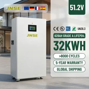 16kWh LiFePO4 Split Home Battery Solar Storage System with Aerosol Fire Extinguisher IP65 Waterproof CAN Communication BMS
