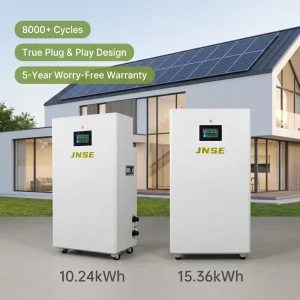 16kWh Off Grid Home Solar Storage System Lithium Ion Battery 300Ah 51.2V 10 20Kw Split IP65 Protection CAN RS485 Communication