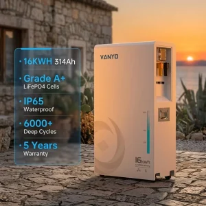 16kwh Lithium Battery Pack 51.2v Lifepo4 Battery 300ah 314ah 15kwh 48v Energy Storage Battery Household Solar