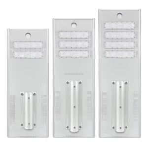 170Lm/W 40W Solar All-in-One Street Light 60*120 70*170 Adjustable Lighting Degree Integrated Solar Road Light