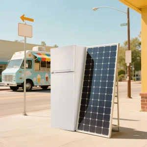 178L OEM DC-Powered Solar Refrigerator with Smart Temperature Control, Fast Cooling, and Energy Saving