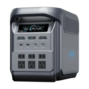 1800W MPPT Solar Generator LiFePO4 1024Wh Fast Charging App Control Portable Power Station Home RV Car Outdoor
