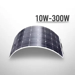 180W Flexible Solar Panel Factory Mono 18V Panel ETFE Thin Film 100w 120w 200w 300w Custom for RV EV Yacht Boat Roof
