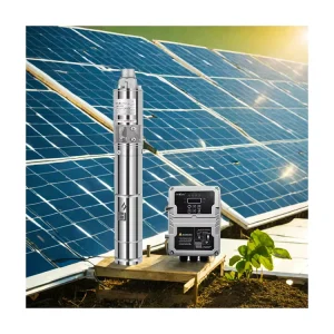 1Hp 750W 0.75Kw 150M Head Solar Water Pump Deep Well Solar Submersible Water Pump