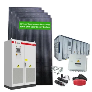 1Mw 10MW Off Grid Solar Power System 5 Mw Solar System Industrial 1Mw Solar Panel System