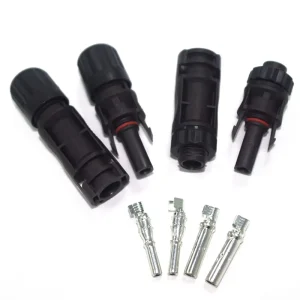 1P 1500V DC 30A 55A IP68 Waterproof Solar Panel Connectors Male Female for Power Application