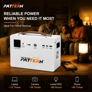 1kWh 1000W High Capacity LiFePO4 Battery Solar Generator Portable Solar Power Station for RV Travel Camping Home Use