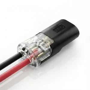 2 Pin 22 18 AWG H Shape Quick Splice Power Electrical Cable Connector Non Stripped D2 LED Lighting Wire Connectors