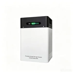 2.096kWh LiFePO4 Portable Energy Storage System 1000W 220V UPS Emergency Power for Home Outdoor Camping