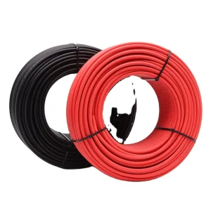 2.5 平方毫米 10AWG 太阳能电池板连接电缆 直流橡胶绝缘铜导线