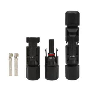 太阳能光伏连接器 适用于2.5mm 4mm 6mm 10mm电线 太阳能电缆连接器