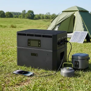 2.6KWH Solar Generator for Camping Balcony Solar Energy Storage System IP65 Stack Battery for Home