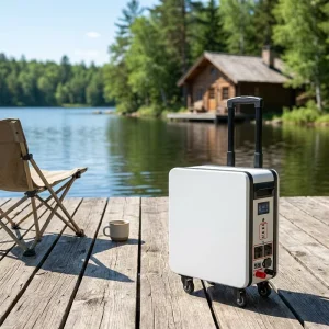 2000W 2048Wh Lithium Energy Storage Outdoor UPS Power Bank Station Back up Portable Solar Generator Car