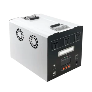 2000W 2kW Portable Power Station with 2304Wh LiFePO4 Battery and Solar Generator for Home and Camping