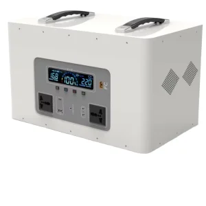 2000Wh 500W Portable Lithium Power Station Solar Generator Power Bank for Outdoor Travel RV Camping