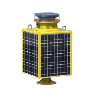2000cd LED Red Flashing 20 60fpm AC85 265V Aluminum Alloy 360 Degree Beam Angle 3 Year Obstruction Light
