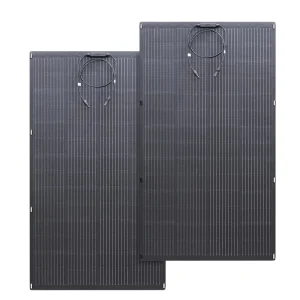 200W Flexible Solar Panel Monocrystalline Solar Cell Battery Charger IP68 Waterproof Off Grid Solar Power System Charger
