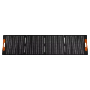 200W Portable Folding Solar Panel Kit with Mono Crystalline Cells ETFE Material Foldable Design CE FCC Certified