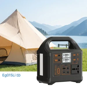 200W Portable LiFePO4 Solar Power Station with LCD Display Overload Protection for Camping Travel RV Outdoor Emergency Backup