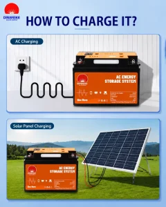 200W Portable Power Station Solar Panel Outdoor Camping Solar Generator Flashlight Phosphate Battery Sine Wave Inverter