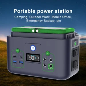 200W Solar Mobile Power Station 192Wh Power Bank with PD 30W/100W Charging