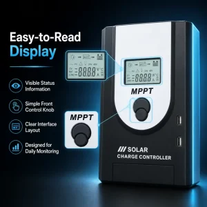 20A 12V/24V Automatic Intelligent Solar Charge Controller with Overcharge Protection
