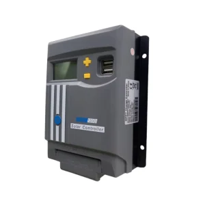 20A MPPT Solar Charge Controller, 12V/24V Auto, LCD, USB, for Home RV Boat Solar Systems