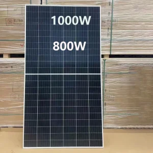 20BB HJT Bifacial PV Module 132 Half cells Monocrystalline N Type 750W Bifacial Solar Panels