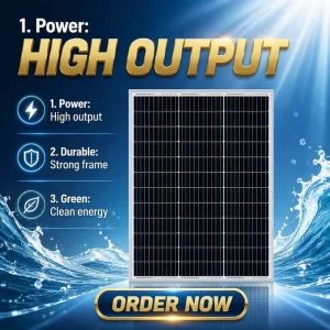 20W-720W Monocrystalline PERC Solar Panel Module 10BB Rigid Frame Complete Power Line Off-Grid Home RV Farm Industrial