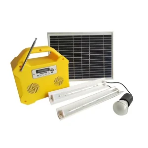 20W DC Mini Solar Lighting System with 3W LED Light for Home and Industrial Use