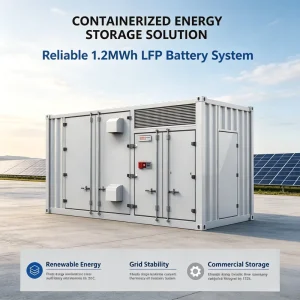 20ft/40ft Containerized BESS 500kWh 1MW 2MW Solar Battery Energy Storage System