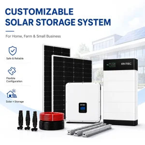 20kW 30kW 50kW 100kW Hybrid Solar Energy Storage System With Battery Backup For Residential And Light Commercial Applications