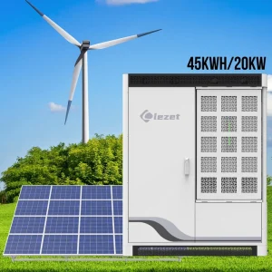 20kW Hybrid Grid ESS 45kWh Liquid-Cooling Outdoor Energy Storage System LiFePO4 Lithium Battery